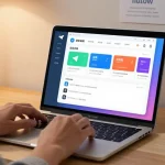 Customize the Telegram Chinese Version interface in a modern home office.